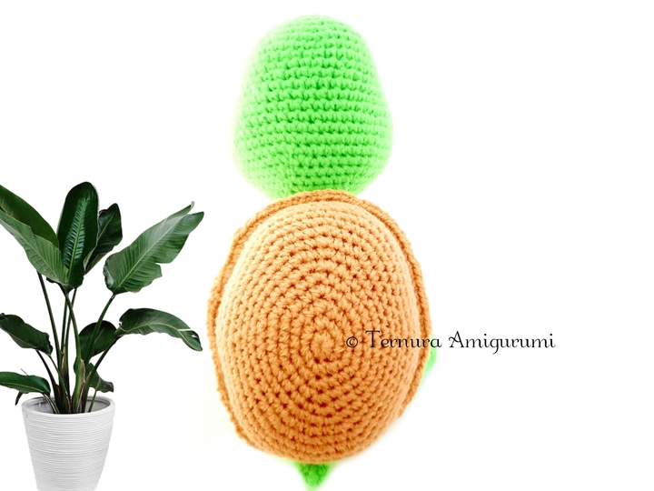 Crochet pattern Benny the turtle 25cm!