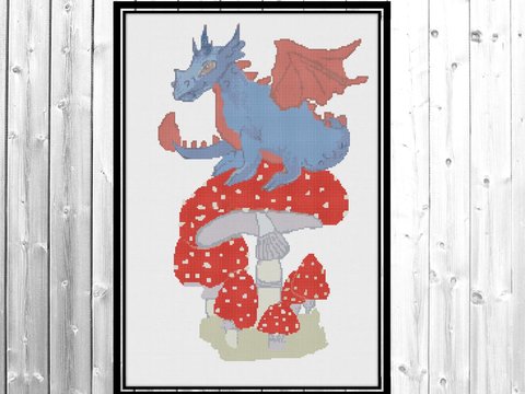 Dragon Cross Stitch Pattern
