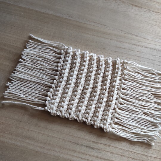 Häkelanleitung Untersetzer Coffeetime