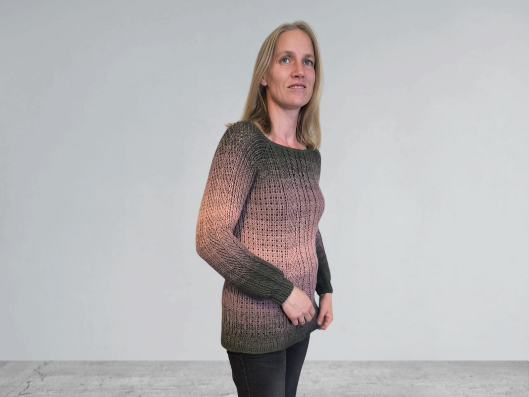 Häkelpullover Päonie