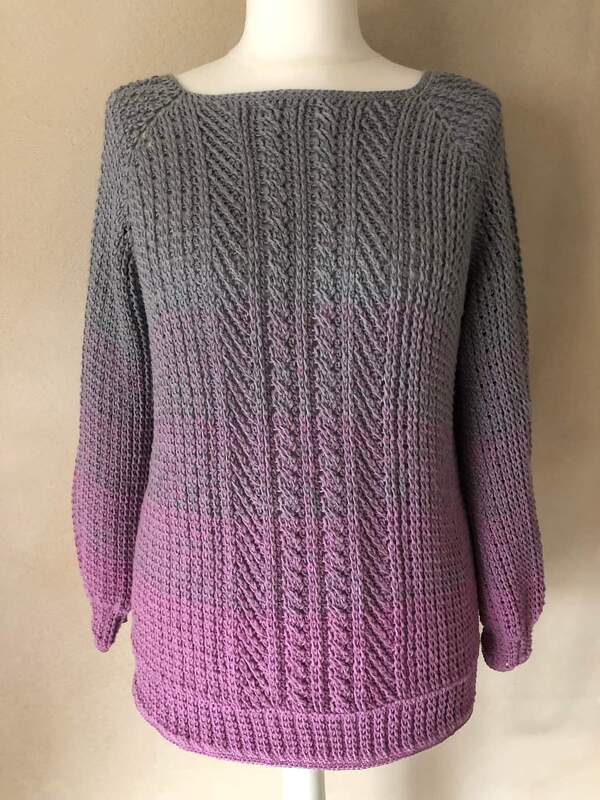 Häkelpullover Päonie