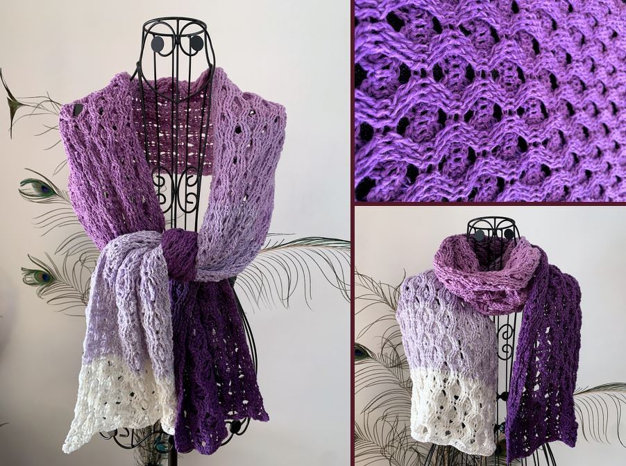 Häkelanleitung Schal "Niobe"