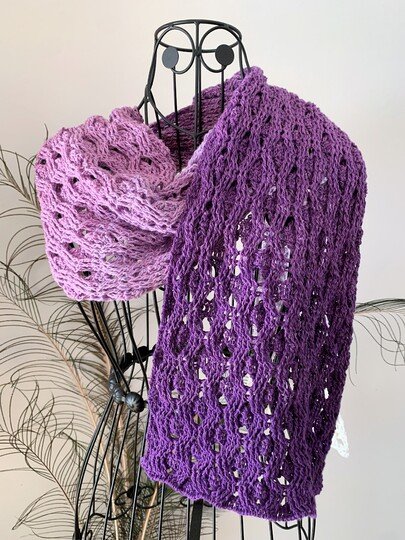 Häkelanleitung Schal "Niobe"