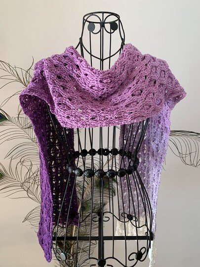 Häkelanleitung Schal "Niobe"