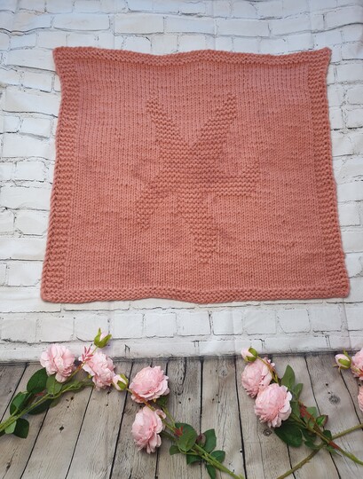 Pattern The Starfish Baby Blanket