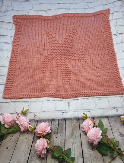 Pattern The Starfish Baby Blanket