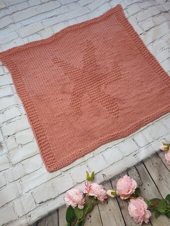 Pattern The Starfish Baby Blanket
