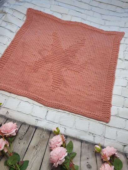 Pattern The Starfish Baby Blanket