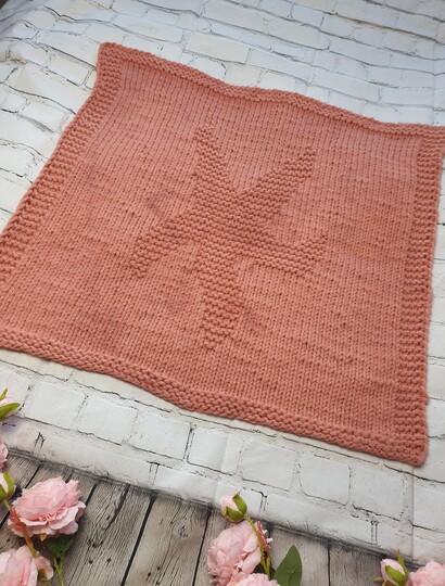 Pattern The Starfish Baby Blanket