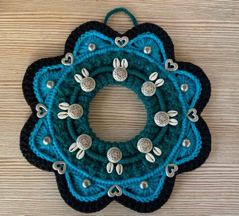 hübscher Türkranz "BLUME" - Bild 3