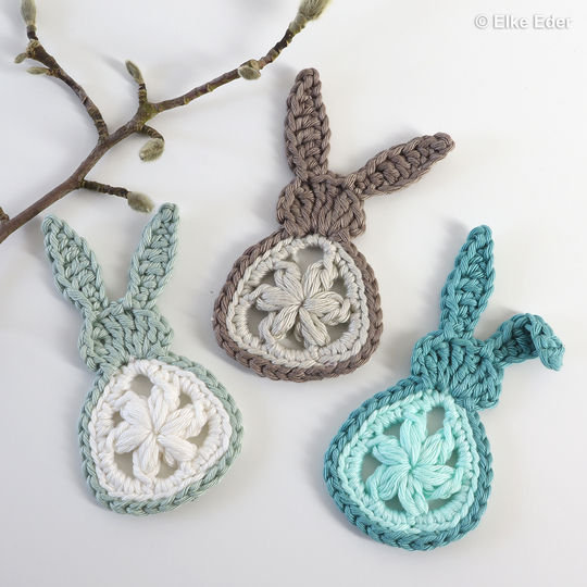 Cute Granny-Bunny - Easter Decoration, Table Decoration, Application