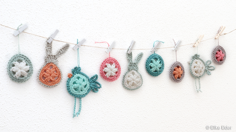 Cute Granny-Bunny - Easter Decoration, Table Decoration, Application