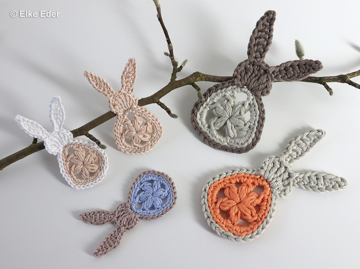 Cute Granny-Bunny - Easter Decoration, Table Decoration, Application