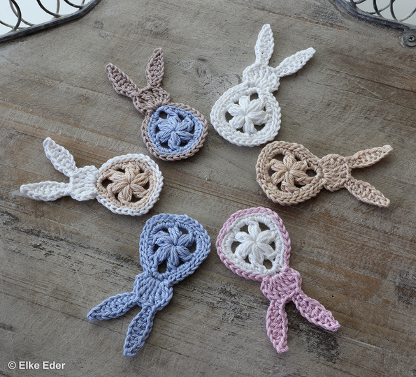 Cute Granny-Bunny - Easter Decoration, Table Decoration, Application