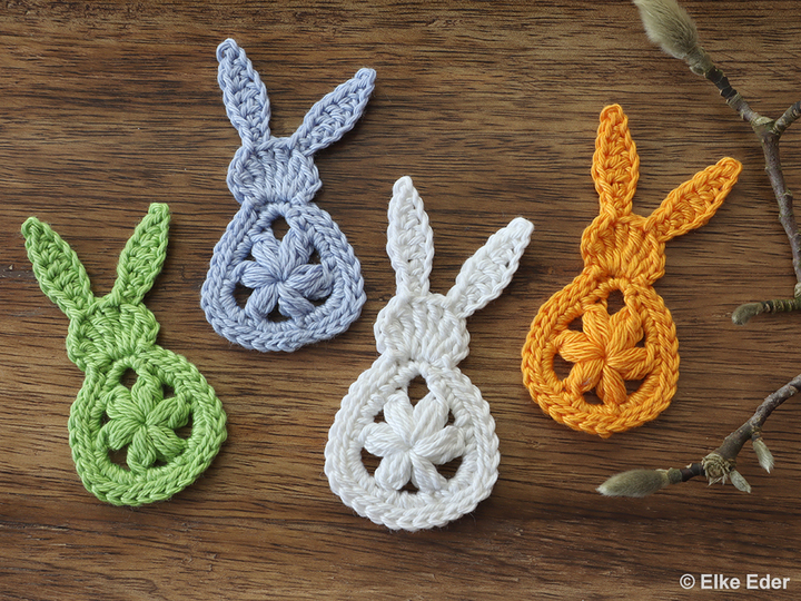 Cute Granny-Bunny - Easter Decoration, Table Decoration, Application