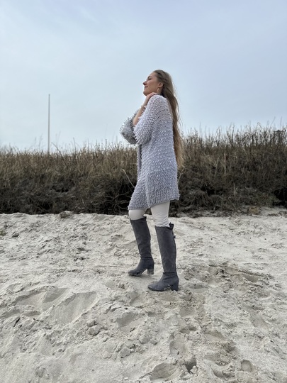 1-Bobbel-Kuschel-Wuschel-H&auml;keljacke "Kieselstein Deluxe"