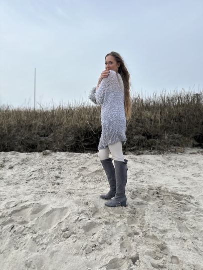 1-Bobbel-Kuschel-Wuschel-H&auml;keljacke "Kieselstein Deluxe"