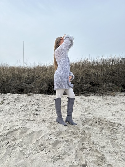 1-Bobbel-Kuschel-Wuschel-H&auml;keljacke "Kieselstein Deluxe"