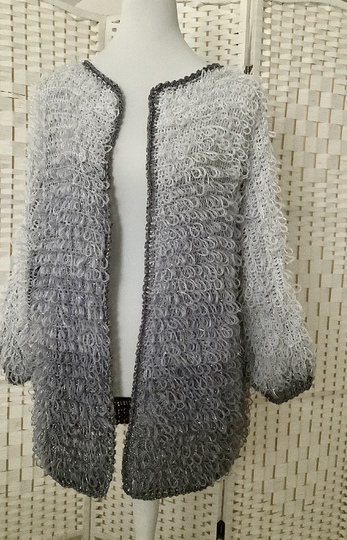 1-Bobbel-Kuschel-Wuschel-H&auml;keljacke "Kieselstein Deluxe"