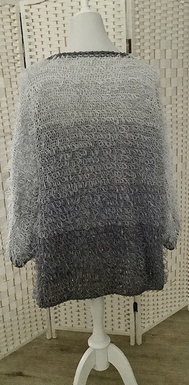 1-Bobbel-Kuschel-Wuschel-H&auml;keljacke "Kieselstein Deluxe"