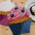 Häkelanleitung Cupcake-Topflappen in Doubleface-Technik