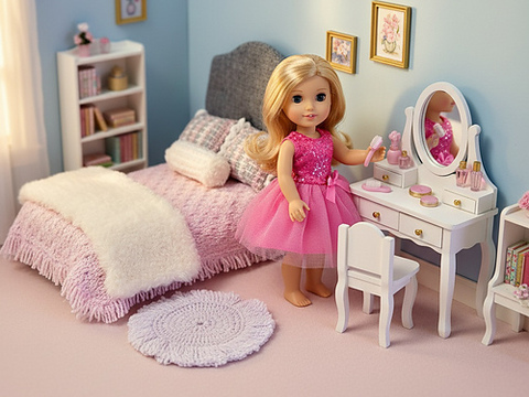 Crochet Pattern Doll Bedding