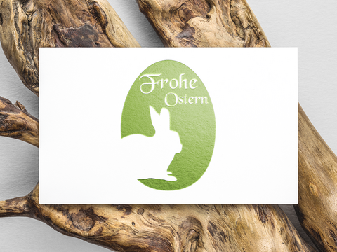 Plotterdatei "Ostermotiv Hase"