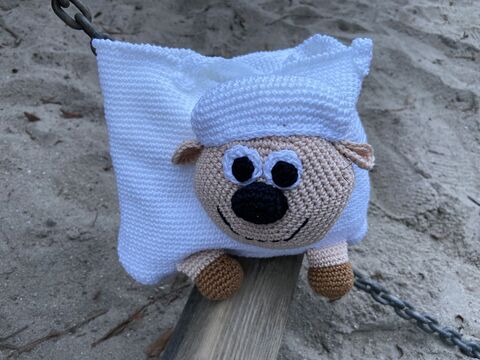 Häkelanleitung - Ostertasche "Schaf"