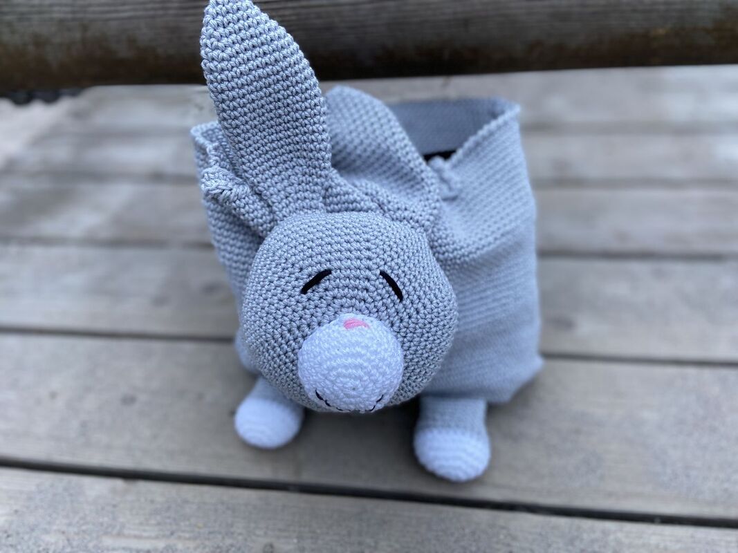 Häkelanleitung - Ostertasche "Hase"