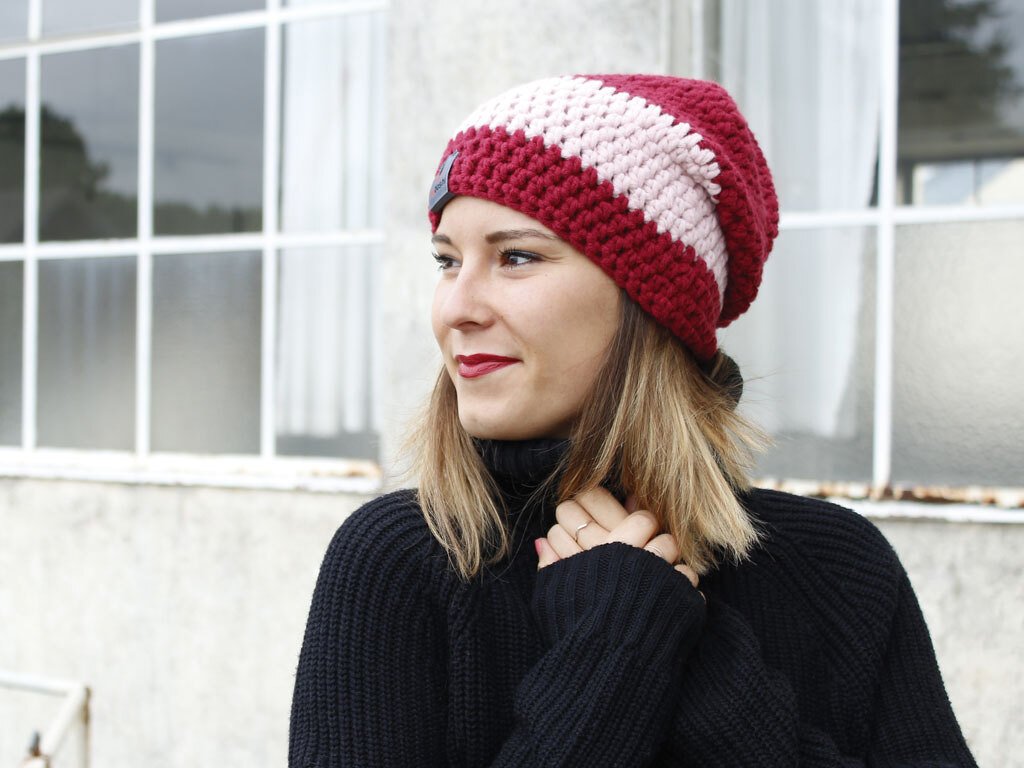 Häkelanleitung für Mütze Sapporo