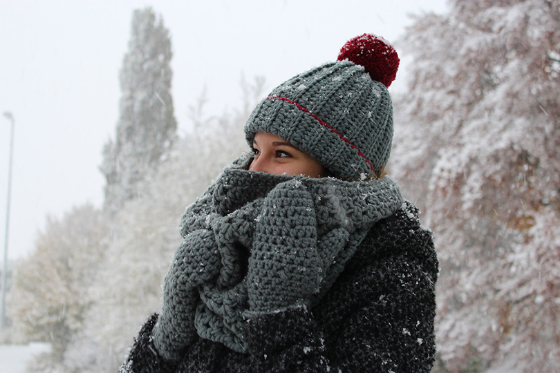 Häkelanleitung für 4 in 1 Winterset