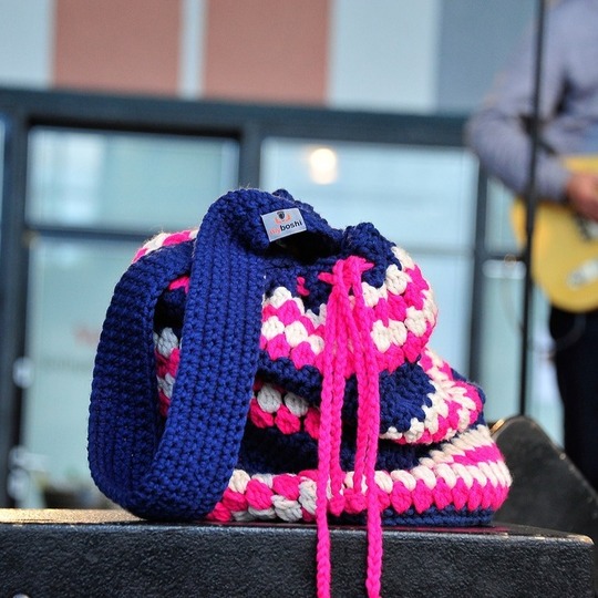 Häkelanleitung Tasche Hikone