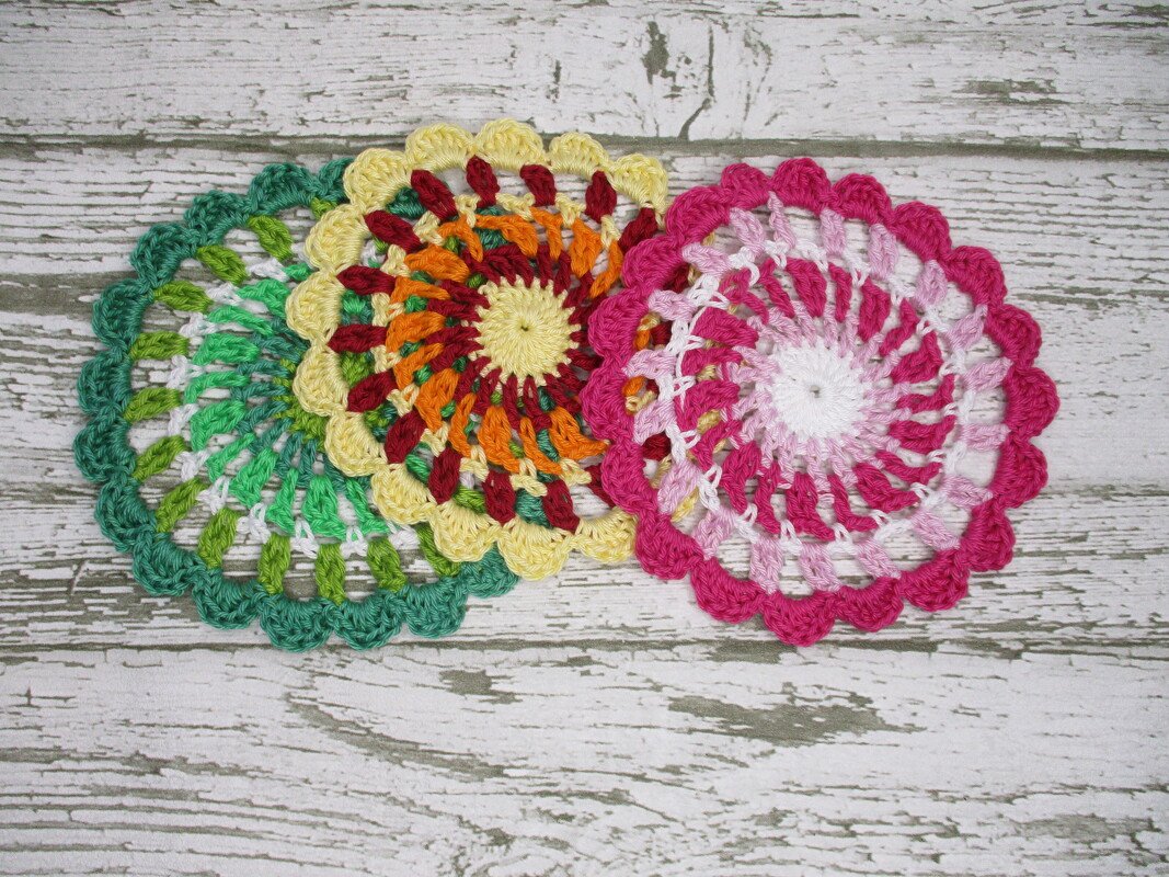 Häkelanleitung Mandala "Esther"