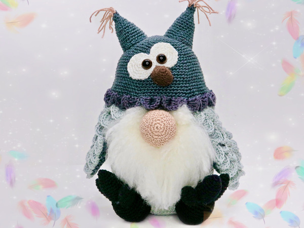 Fluffy Owl Imp - Crochet Pattern