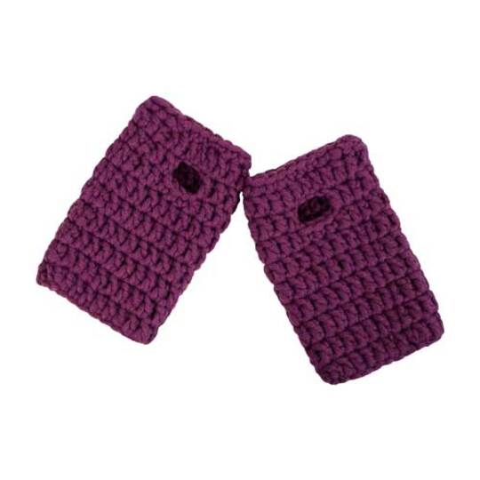 Häkelanleitung für Stulpen Mikasa