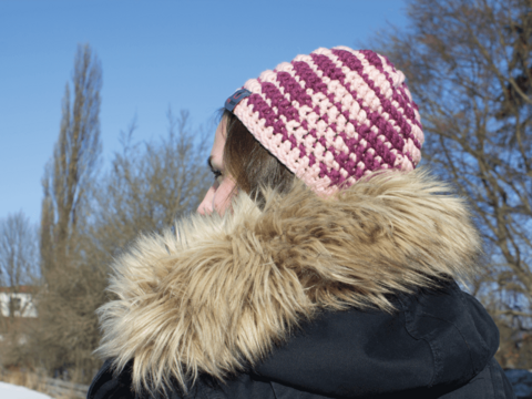 Häkelanleitung für Mütze Akita