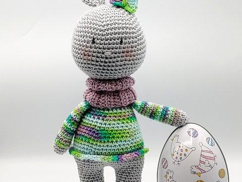 Häkelanleitung Hasendame "Ella"