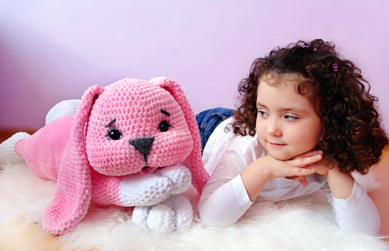 Crochet pattern " The big softy bunny" - Image 2