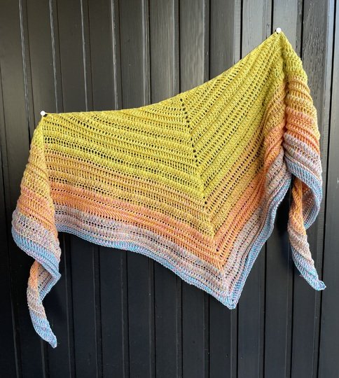 Häkelanleitung Dreieckstuch "Mel" - 2 Versionen