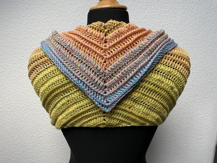 Häkelanleitung Dreieckstuch "Mel" - 2 Versionen