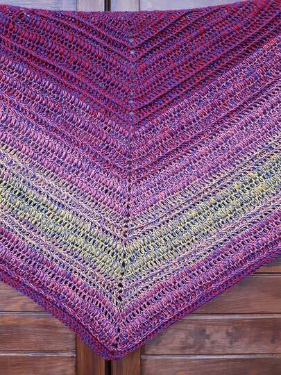 Häkelanleitung Dreieckstuch "Mel" - 2 Versionen