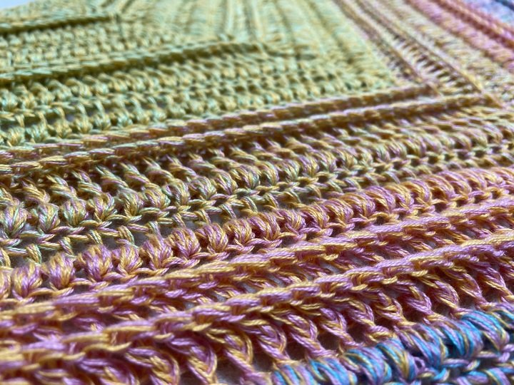 Häkelanleitung Dreieckstuch "Mel" - 2 Versionen