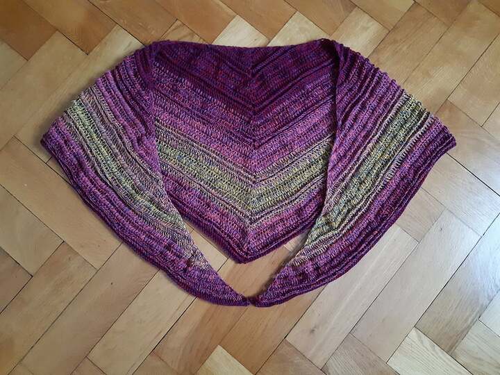 Häkelanleitung Dreieckstuch "Mel" - 2 Versionen