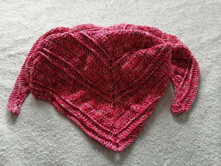 Häkelanleitung Dreieckstuch "Mel" - 2 Versionen