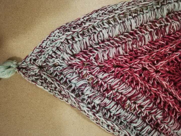 Häkelanleitung Dreieckstuch "Mel" - 2 Versionen