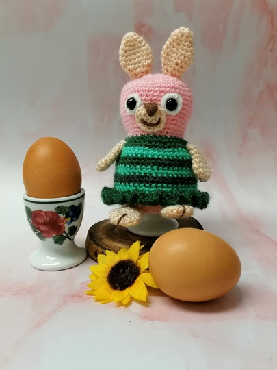 Wendetierchen Hase – Küken, Häkelanleitung; 1 Anleitung – 3 Möglichkeiten