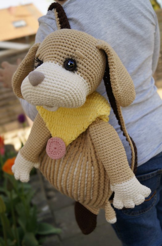 Crochet pattern Backpack "Puppy" - Image 5