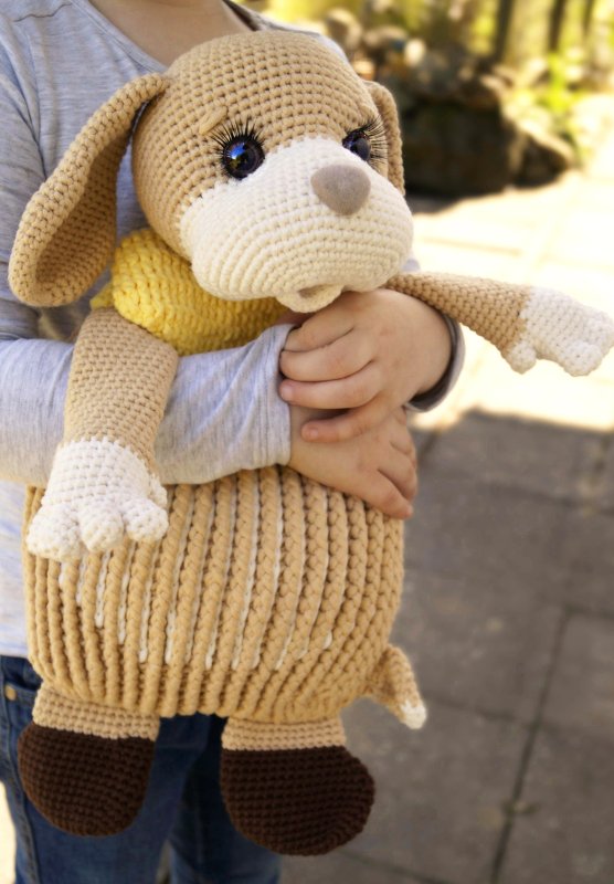 Crochet pattern Backpack "Puppy" - Image 4