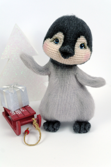 Crochet pattern Penguin girl Lina