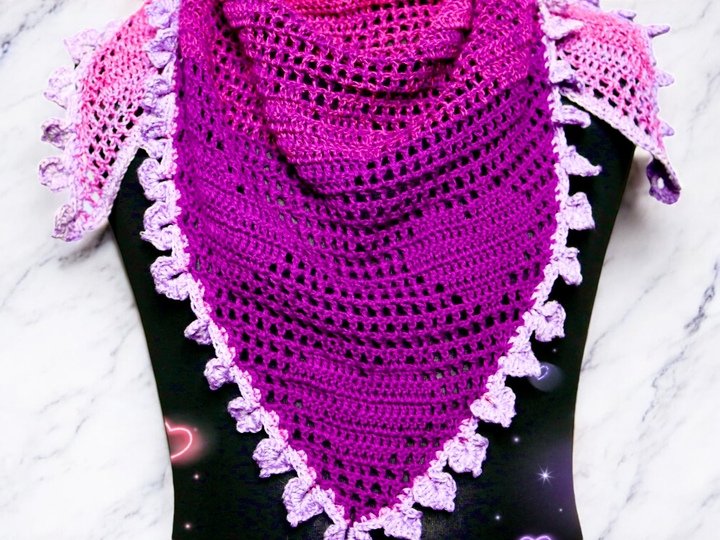 Tuch Love is Love - Häkelanleitung